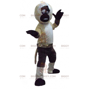 Traje de mascote do personagem Master Monkey Kung Fu Panda