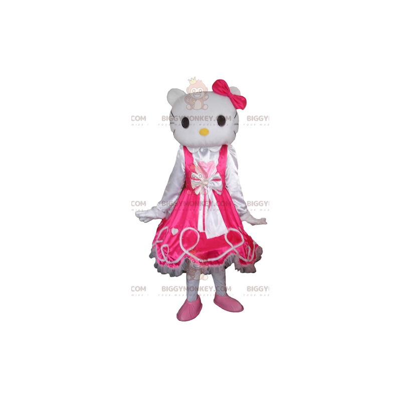 BIGGYMONKEY™ Hello Kitty famoso costume da mascotte del gatto BIGGYMONKEY™ Hello Kitty famoso costume da mascotte del gatto