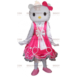 BIGGYMONKEY™ Hello Kitty Famous Cartoon White Cat Mascot
