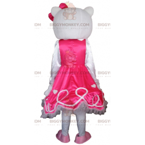 BIGGYMONKEY™ Hello Kitty Famous Cartoon White Cat Mascot