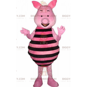 Costume de mascotte BIGGYMONKEY™ de Porcinet le cochon rose de