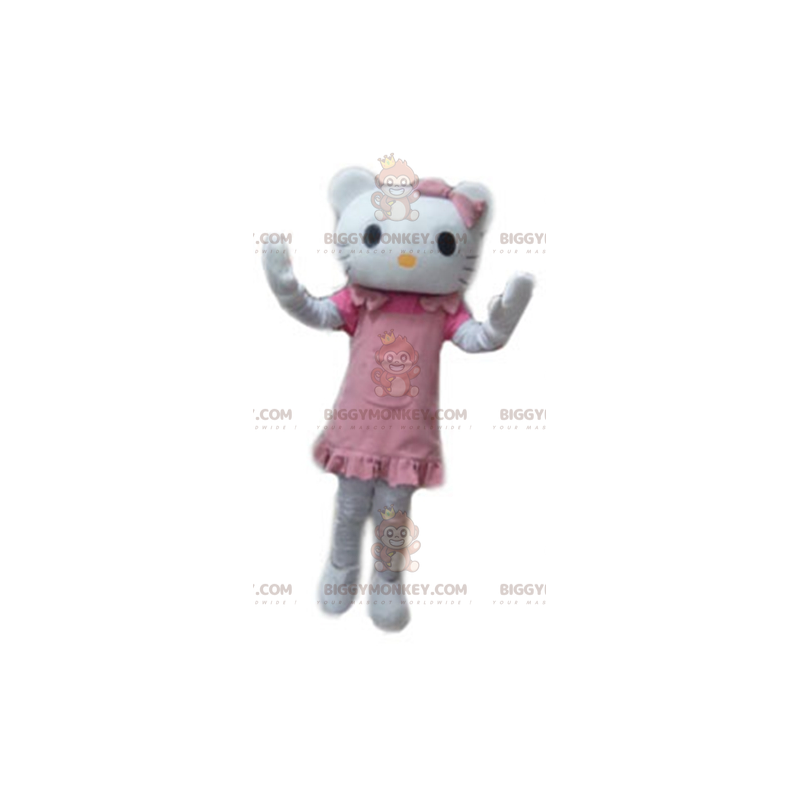 BIGGYMONKEY™ Hello Kitty famoso costume da mascotte del gatto