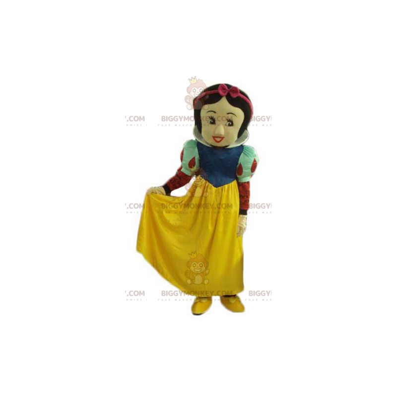 Disney Princess Famous Snow White BIGGYMONKEY™ Mascot Costume -