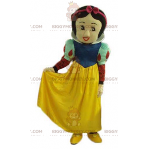 Costume de mascotte BIGGYMONKEY™ de Blanche neige princesse