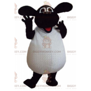 Kostium maskotka słynna czarno-biała owca Shaun BIGGYMONKEY™ - Maskotki owiec - BIGGYMONKEY_03726 - BiggyMonkey.com