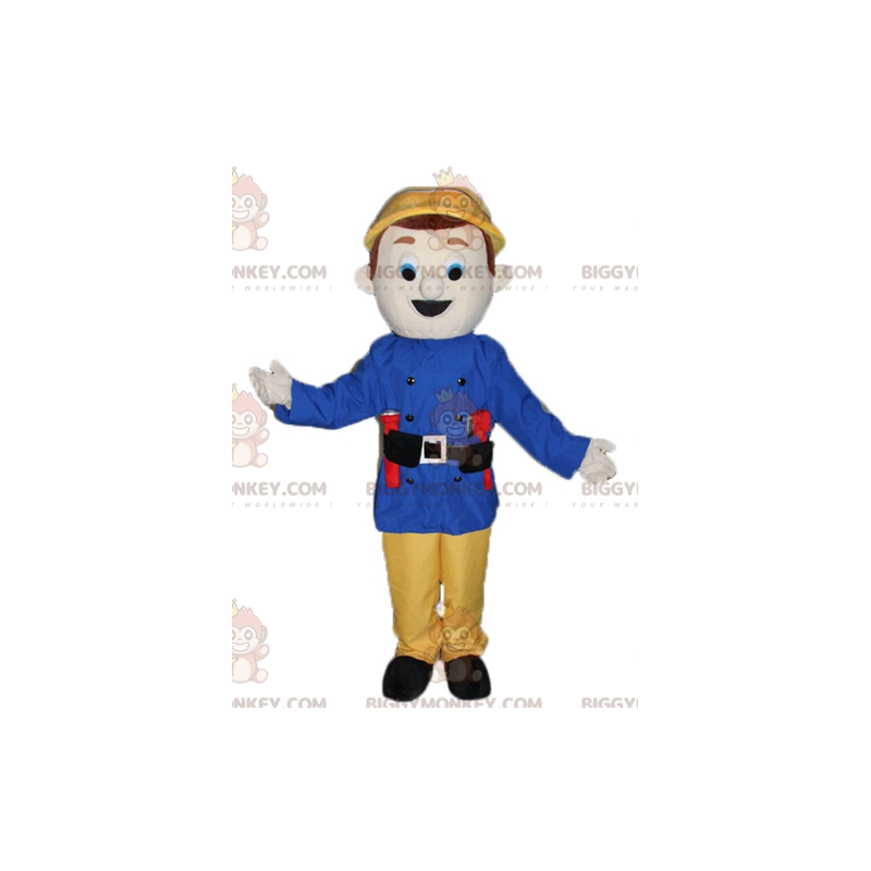 Brandweerman Watchman BIGGYMONKEY™ mascottekostuum - Brandweerman Watchman BIGGYMONKEY™ mascottekostuum -