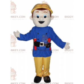 Στολή μασκότ Fireman Watchman BIGGYMONKEY™ - Biggymonkey.com