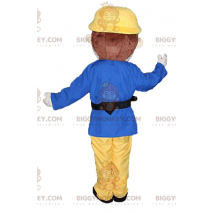 Brandweerman Watchman BIGGYMONKEY™ mascottekostuum -