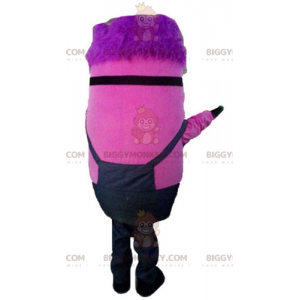 BIGGYMONKEY™ Pink Minion maskot Kostým opovrženíhodná postava –