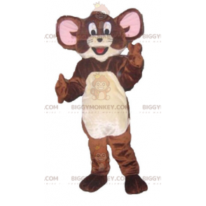 Costume de mascotte BIGGYMONKEY™ de Jerry la souris marron des