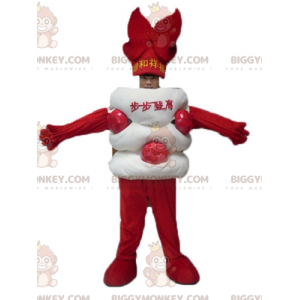Gigantisch wit en rood Aziatisch snoep BIGGYMONKEY™