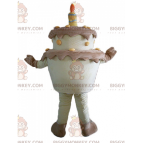 Fantasia de mascote BIGGYMONKEY™ para bolo de aniversário