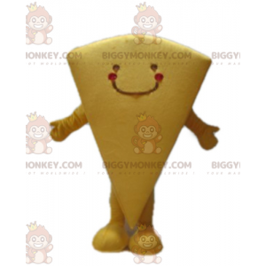 Giant Yellow Cake Pie Slice BIGGYMONKEY™ Mascot Costume -