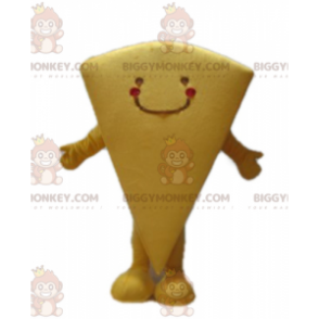 Gigantische gele taarttaart BIGGYMONKEY™ mascottekostuum -