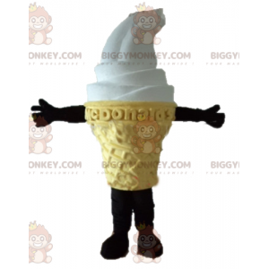 Costume de mascotte BIGGYMONKEY™ de cône glacé Mc Donald' s -