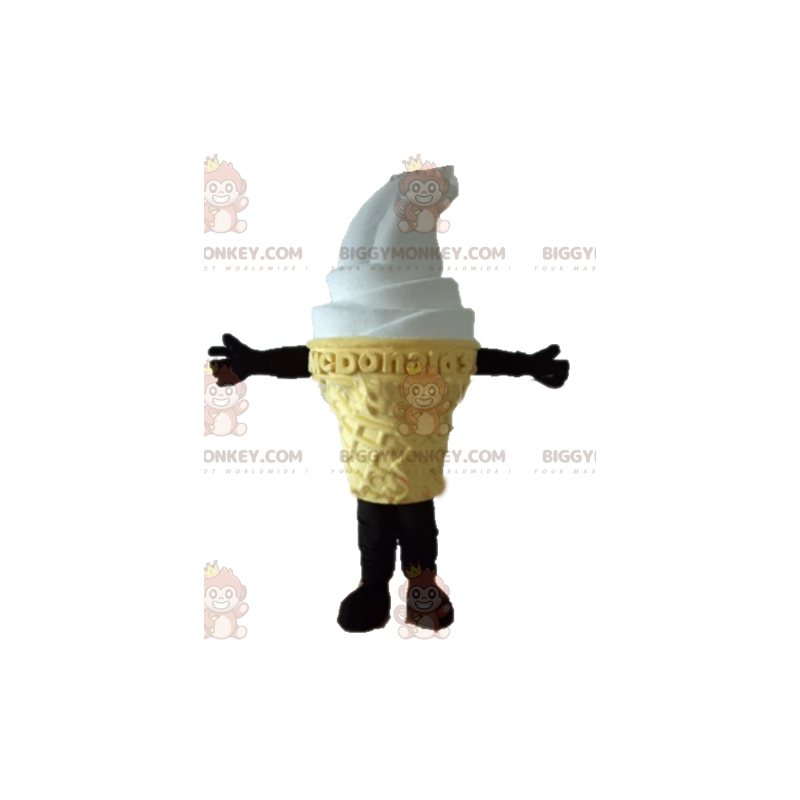 Στολή μασκότ Mc Donald's Ice Cream Cone BIGGYMONKEY™ - Μασκότ διάσημων χαρακτήρων - BIGGYMONKEY_03770 - BiggyMonkey.com