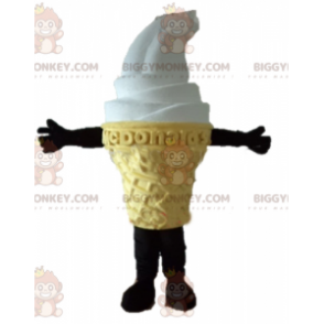Mc Donald's Ice Cream Cone BIGGYMONKEY™ maskotkostyme - Maskotter kjente mennesker - BIGGYMONKEY_03770 - BiggyMonkey.com