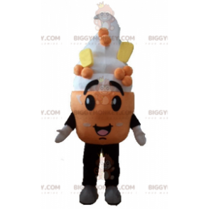 Ice Cream Cone BIGGYMONKEY™ Mascot Costume – Biggymonkey.com