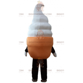 Kostium maskotka Ice Cream Cone BIGGYMONKEY™ - Maskotka żywności - BIGGYMONKEY_03773 - BiggyMonkey.com