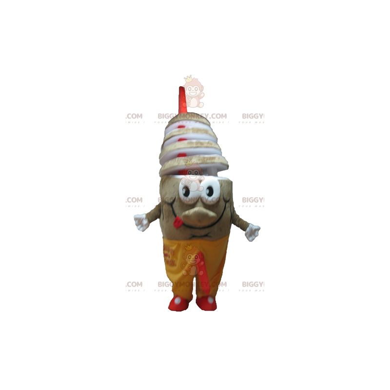 Napój owocowy Kostium maskotka BIGGYMONKEY™ - Chips Stick Napój owocowy Kostium maskotka BIGGYMONKEY™ - Chips Stick
