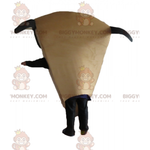 Giant Pizza Slice BIGGYMONKEY™ Mascot Costume with Sunglasses -