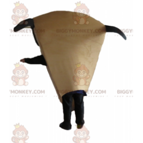 Giant Pizza Slice BIGGYMONKEY™ Mascot Costume with Sunglasses -