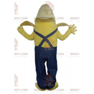 Giant Banana BIGGYMONKEY™ Mascot Costume Dressed in Blue