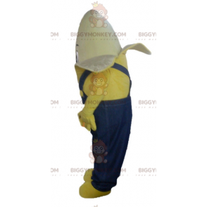 Στολή μασκότ της Giant Banana BIGGYMONKEY™ ντυμένη με μπλε φόρμες - Μασκότ φρούτων - BIGGYMONKEY_03781 - BiggyMonkey.com