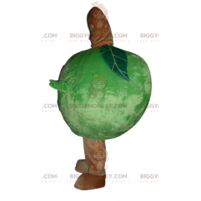 Disfraz de mascota All Round Giant Green Apple BIGGYMONKEY™ - Mascota de la fruta - BIGGYMONKEY_03782 - BiggyMonkey.com