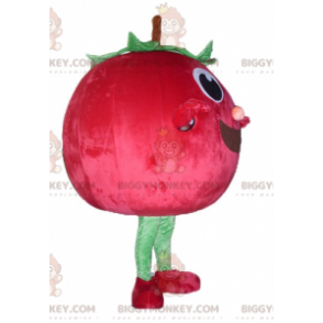 Costume de mascotte BIGGYMONKEY™ de cerise de fraise géante