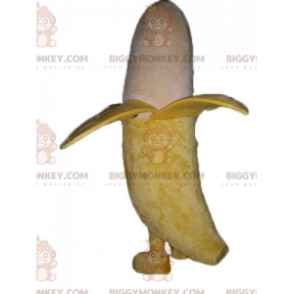 BIGGYMONKEY™ Γιγαντιαία κίτρινη και μαύρη στολή μασκότ με