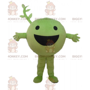 Disfraz de mascota BIGGYMONKEY™ de guisante de frutas y