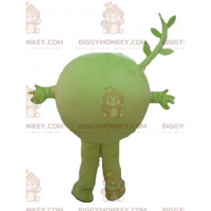 Disfraz de mascota BIGGYMONKEY™ de guisante de frutas y