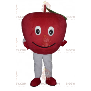 Costume de mascotte BIGGYMONKEY™ de pomme rouge géante et