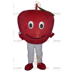 Disfraz de mascota BIGGYMONKEY™ de manzana roja gigante
