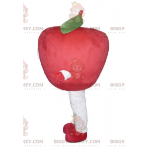 Smiling Giant Red Apple BIGGYMONKEY™ Mascot Costume -