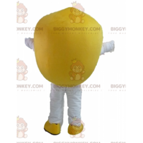 Riesige lächelnde Zitrone BIGGYMONKEY™ Maskottchen-Kostüm -