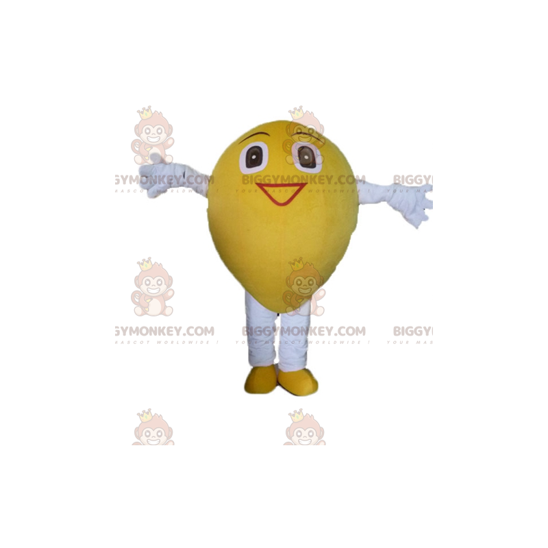 Giant Smiling Lemon BIGGYMONKEY™ Mascot Costume -