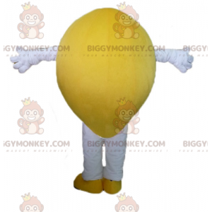 Costume de mascotte BIGGYMONKEY™ de citron jaune géant et