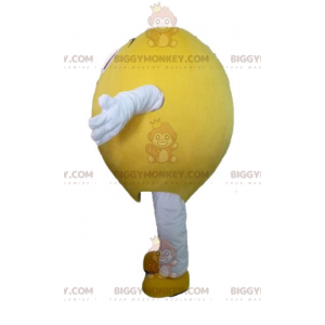 Kæmpe smilende citron BIGGYMONKEY™ maskotkostume -