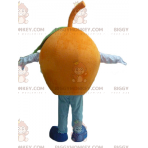 Zabawny, okrągły, pomarańczowy kostium maskotki BIGGYMONKEY™ -