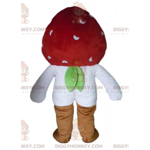 Wild and Funny Looking Strawberry BIGGYMONKEY™ Mascot Costume -