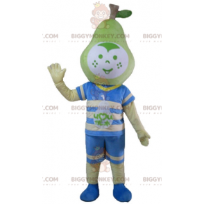 Kostium maskotki chłopca BIGGYMONKEY™ z gruszką - Maskotki dla chłopców i dziewcząt - BIGGYMONKEY_03796 - BiggyMonkey.com