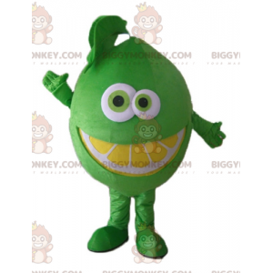 Costume de mascotte BIGGYMONKEY™ de citron vert très drôle et