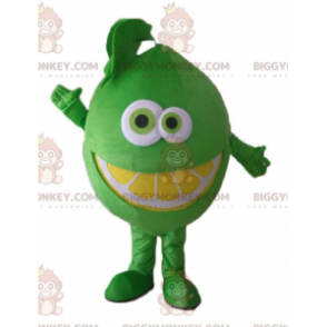 Traje de mascote de limão BIGGYMONKEY™ muito engraçado e sorridente - Mascote de frutas - BIGGYMONKEY_03800 - BiggyMonkey.com