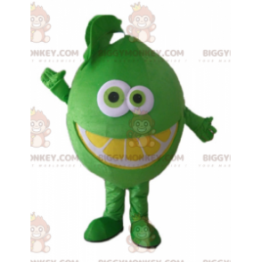 Very Funny and Smiling Lime BIGGYMONKEY™ Mascot Costume -