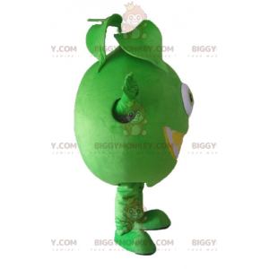 Very Funny and Smiling Lime BIGGYMONKEY™ Mascot Costume -