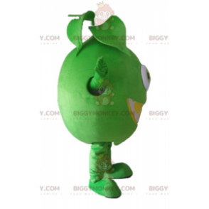 Very Funny and Smiling Lime BIGGYMONKEY™ Mascot Costume -