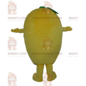 Costume de mascotte BIGGYMONKEY™ de citron jaune géant et