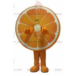 Giant Citrus Orange BIGGYMONKEY™ maskotkostyme - Frukt maskot - BIGGYMONKEY_03815 - BiggyMonkey.com